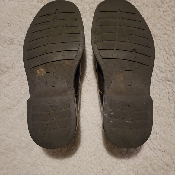 MENS VENTURINI COMFORT & FLEX LEATHER LOAFER SHOES BROWN SIZE 11.5 - Picture 7 of 9